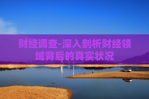 财经调查-深入剖析财经领域背后的真实状况